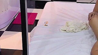 Threesome with Two Mexican Men and a Latina MILF Fucked in Front of Her Husband