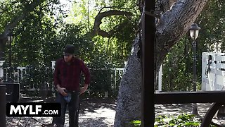 Real cowgirl cougar in action - mylf