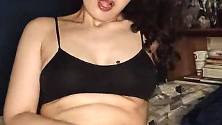 Brunette Enjoying Several Times