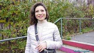 Extraordinary Helina Dream at public sex