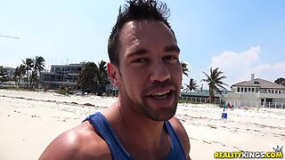 Lustful bimbo exciting adult video