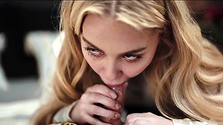 Haley Spades Gives Amirah Adara A Sloppy Blowjob Then Rides