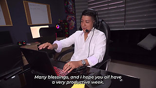 This Stepmom Is a Hot-assed MILF Who Fucks Her Boss in the Office.