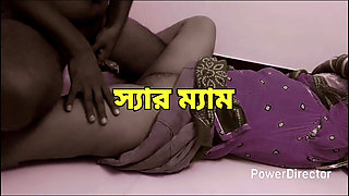 Indian school beautiful mam fuck by  headmaster in class room