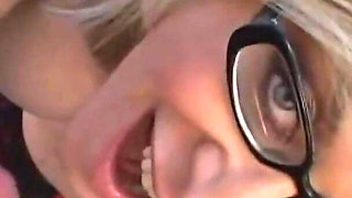 MILF with Glasses Very Hot Blowjobs and Fucks Vol 1
