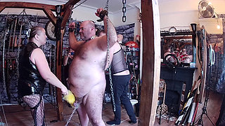 Part 3- Lanista Bear and Domina Satana Teaches Mistress Izar and Master Izar