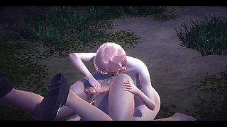 Final Fantasy Hentai - Claire Sex in Park - Japanese Asian Manga Anime Film Game Porn