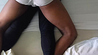 Hot romantic forplay with boyfrend and back side fucking