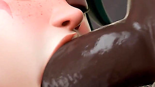 BBC Group Creampie Kiriko Overwatch Animation - Catching Thieves Gone Wrong