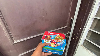 Fuck with Pizza Delivery Man