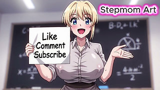 JOI Stepmom Naughty Teacher Play - Come with me 100% You'll cum - Dirty Talk