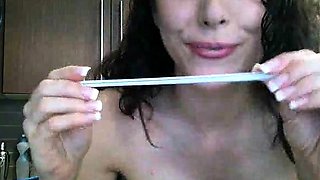 Leann amateur beautiful brunette with big boobs