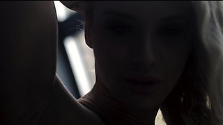 Big tit college babe solo masturbates tight wet pussy