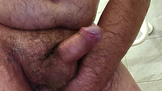 Cum on penis