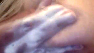 Titty Play in the Shower
