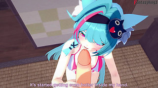 Mint asks me for shelter and we end up fucking - Neverness to everness (NTE)