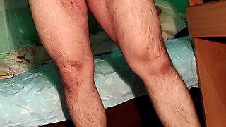 Big Dick Gay morning teasing with his Big Ass