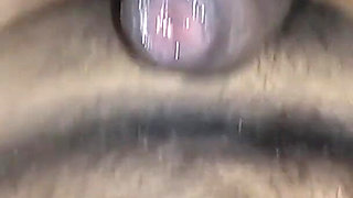 Newly Married Couple Having Romance