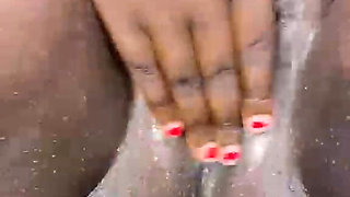 Squirting on Couch