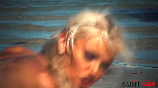 Caylian Curtis Fucks a Pilot on a Secluded Island Beach