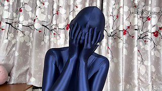 Amateur striptease and Solo masturbation