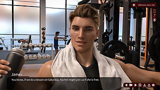 Whispers of Desire: Sexy Wives in the Gym - Episode 12