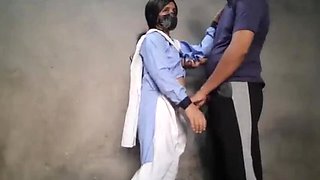 Desi School Girl Fuck with Boyfriend - Rough Anal & Doggy Style Sex in Hotel