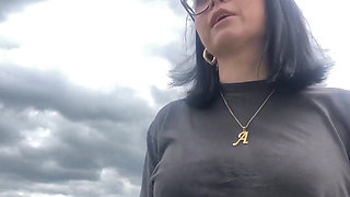 Smoking Before Shooting in My Van Outside