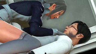 Ancient times maid in anime porn intercourse with a fellow