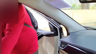 Stranger Touch My Boobs in My Car (outdoor)