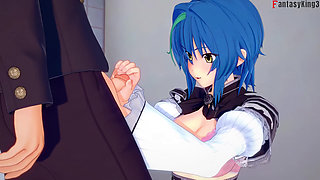Xenovia and Issei Fucks in the Bathrooms, Rias Finds Out - Dxd Ntr Madness Series
