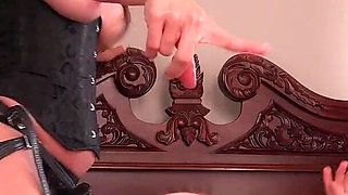 Pegged, Bound & Milked (full): Hardcore Femdom Pegging, Verbal Humiliation & Cum Eating with Mistress Stellina Obscura (1080p)
