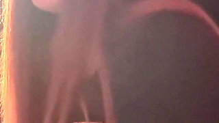 Smoking a Cigarette Big Boobs Dildo Play