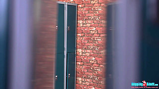 Leah - Locker Room Undercover - JOI