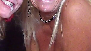 Two Mature Blondes Still Love Big Black Cock