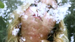 Mexicana blowjob with her big boobs