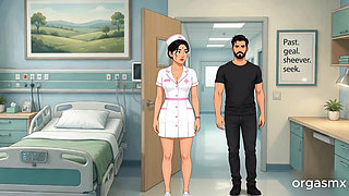 Desi Hot Doctor Bhabi Gives Special Treatment - Indian MILF Doctor Fantasy