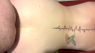 Toy session in the playroom squirt orgasm wand wet