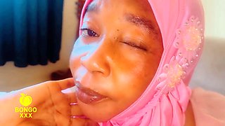 BBW Ebony MILF Swallowing Cum After Getting Fucked