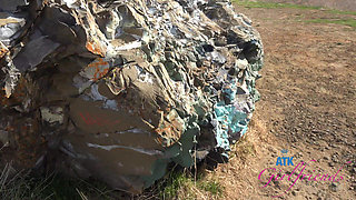 You continue the ocean trip with Imani then she gives you a full handjob, footjob, and blowjob, ending with you c