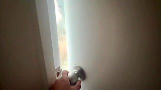 POV - Colombian Amateur Couple Has Fast Sex in the Shower