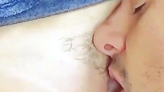 Cheating Husband Eating Female Boss Madisin Lee Big Trimmed Fat Pussy