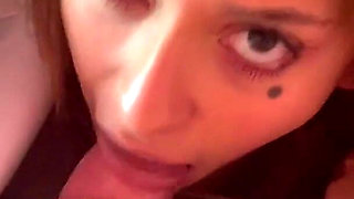 Undercover Lover Gives Cozy Suckjob