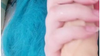 Suck A Big Dildo In The Bathroom While No One Is Around Loly Kityy