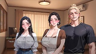 My Friend's Hot 3D Hentai Blowjob - Cuckold Pregnant Wife Sex Game Part 2 Ending