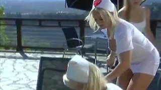 Dude Gets Lucky With Two Hot Nurses! ft. Hannah Harper: Blowjob, Big Tits  Anal Porn