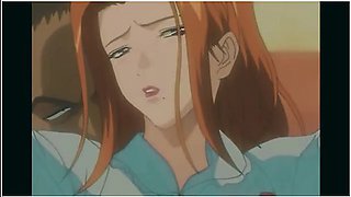 Big-Titted Anime Girl Loves Bathroom Doggy Style