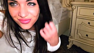 Brides Shocking Cuckold Wedding Day Cumshot Confession