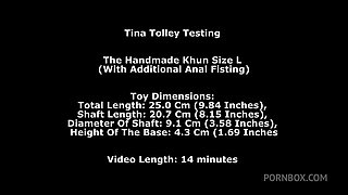 Tina Tolley Testing The Handmade Khun Size L (With Additional