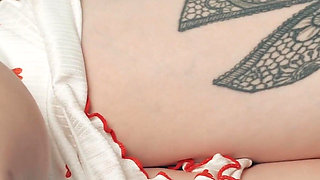 Taboo Blonde Step Mom Massive Natural Tits Phat Ass Takes Double Creampie in Secret Shared Bed Mix-up with Step Son